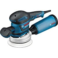 Bosch Professional GEX 125-150 AVE - Lijadora excéntrica (400 W- Microfiltro- Ø platos 125 + 150 mm- en L-BOXX)